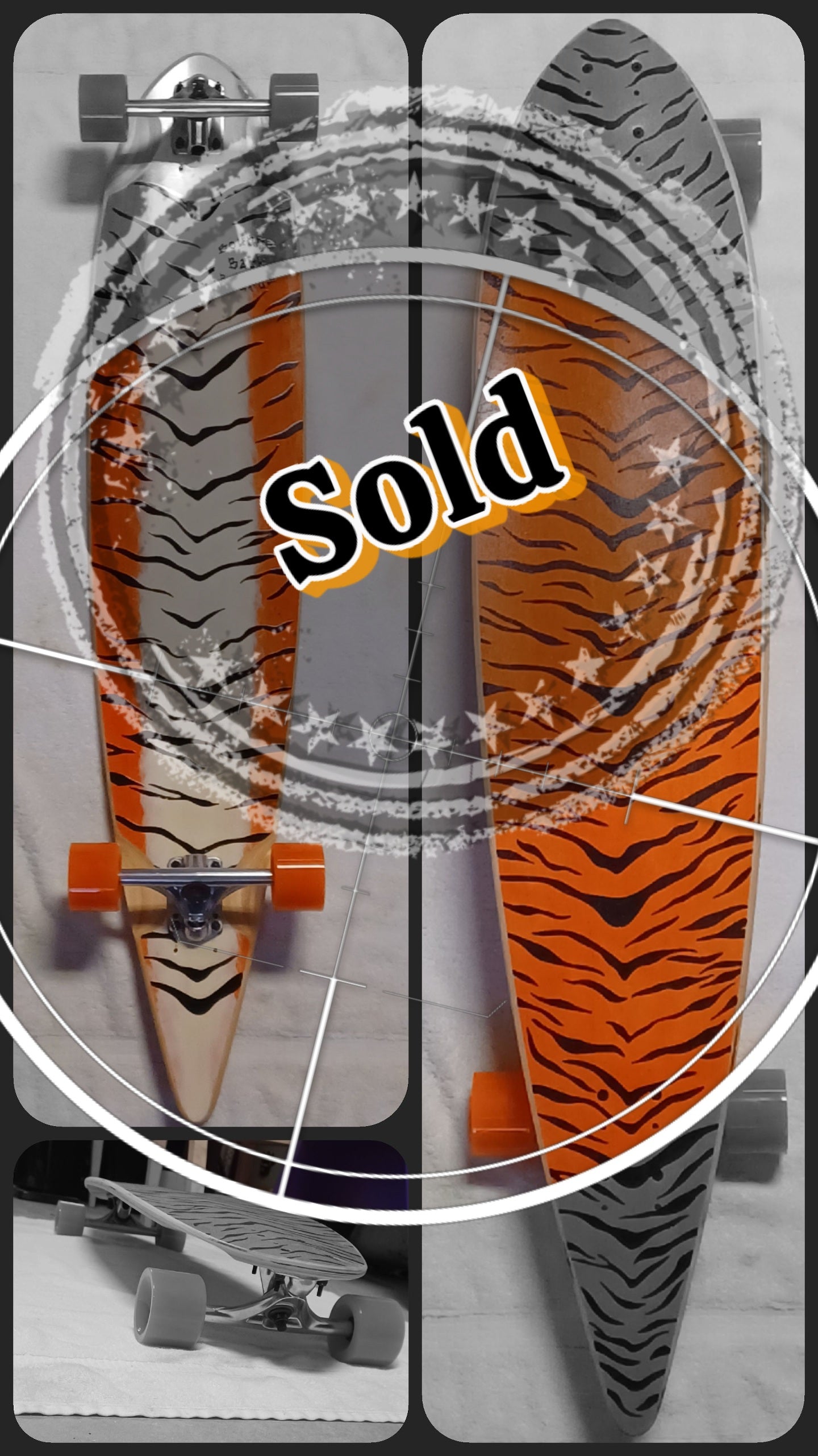 Custom longboard 48"
