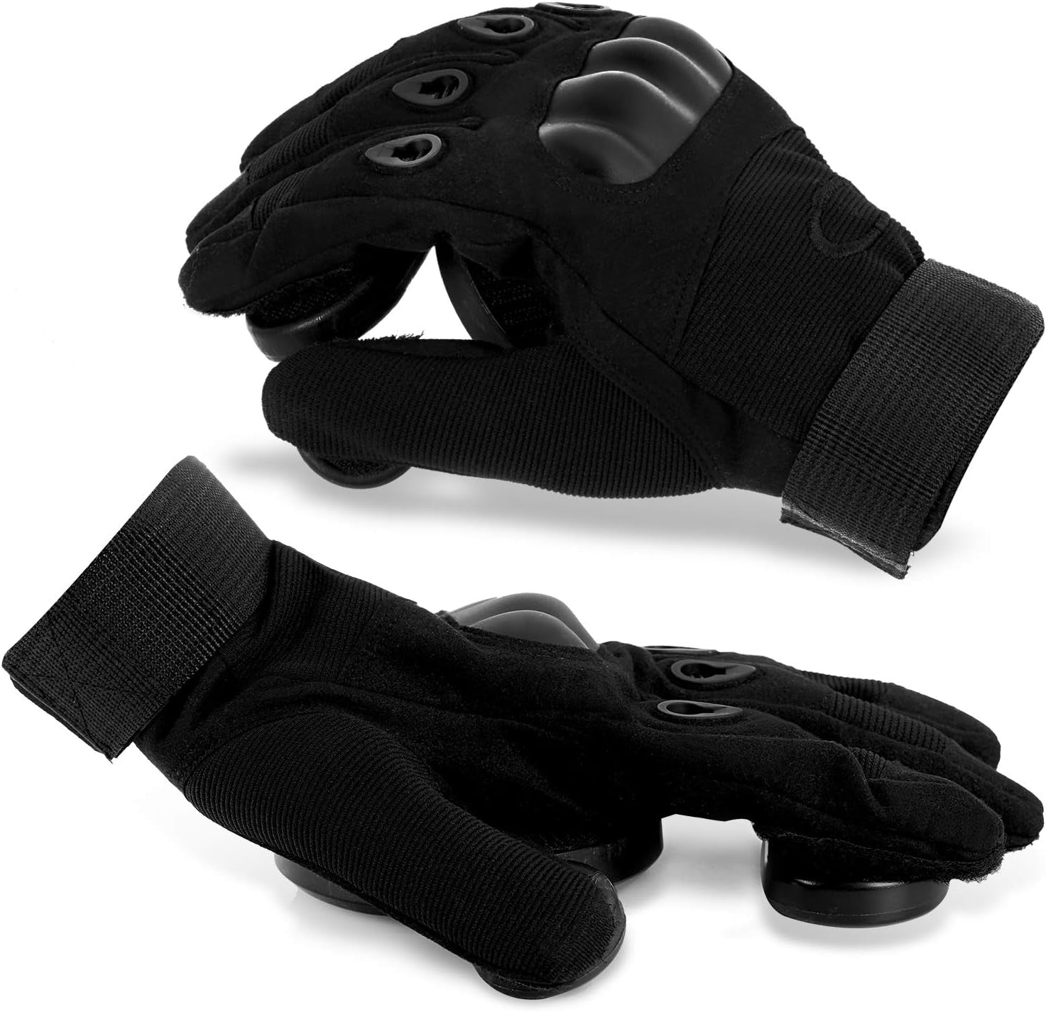 Skateboard Gloves with Sliders，Standard Longboard Downhill Slide Gloves Skate Gloves with 2 Slider Puck Set