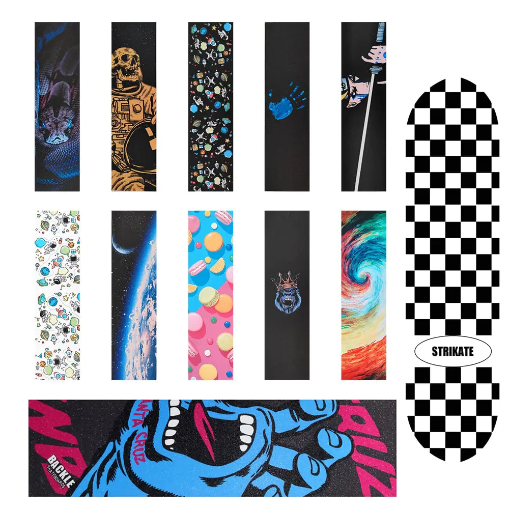 Double Rocker Skateboard Sticker Grip Tape