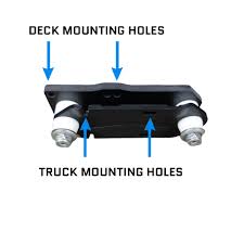 Surf And Rail Adapter Trucks  longboards, skateboards